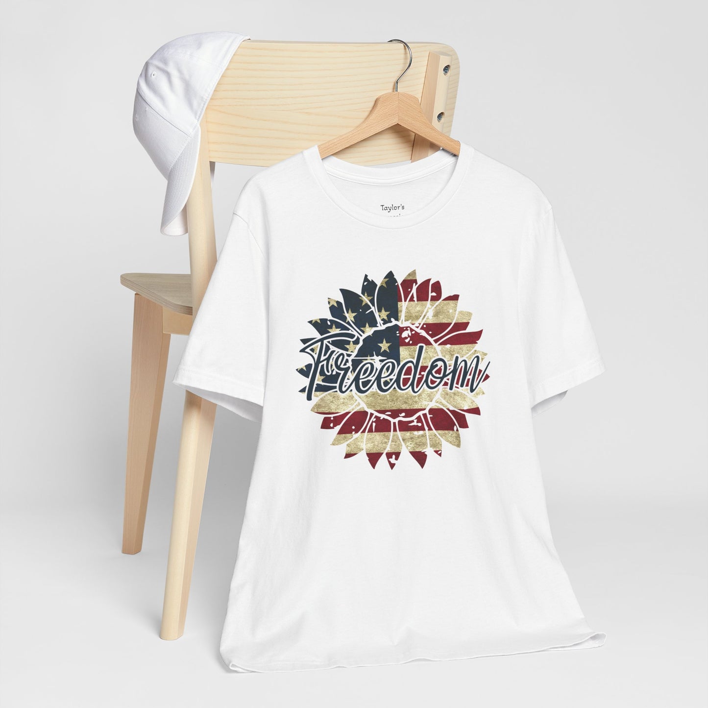 Freedom Sunflower Red, White and Blue T-Shirt