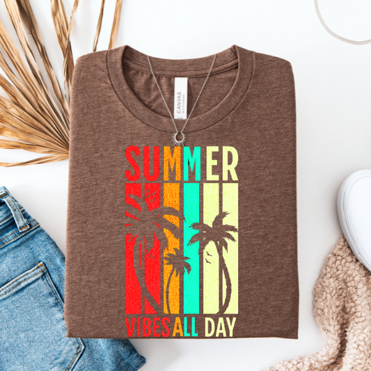 Summer Vibes Unisex Short Sleeve Tee