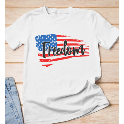 Freedom Flag Graphic Tee