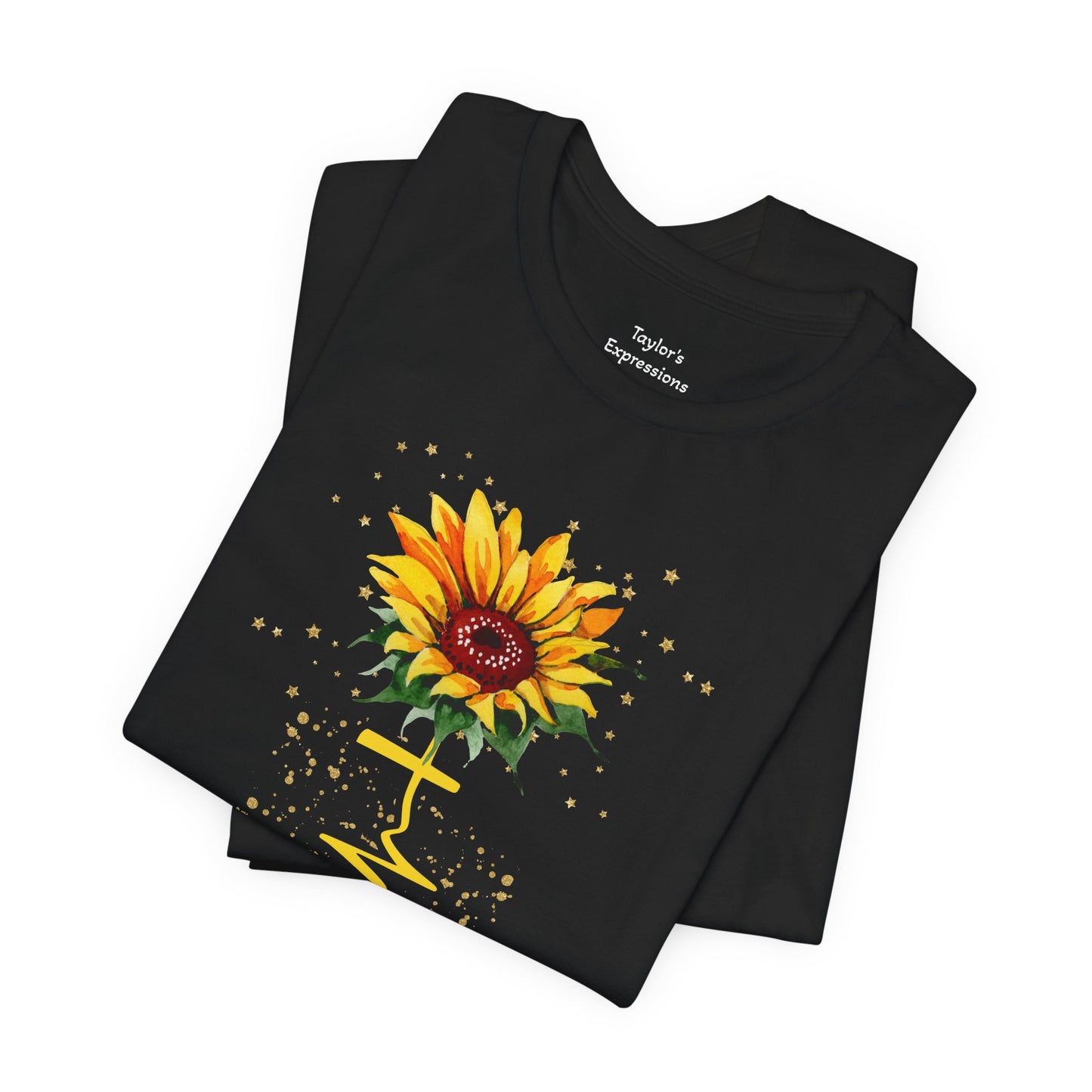 Faith, Hope and Love Sunflower Graphic Tee