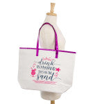 Drink In My Hand Toes In The Sand Tote Bag
