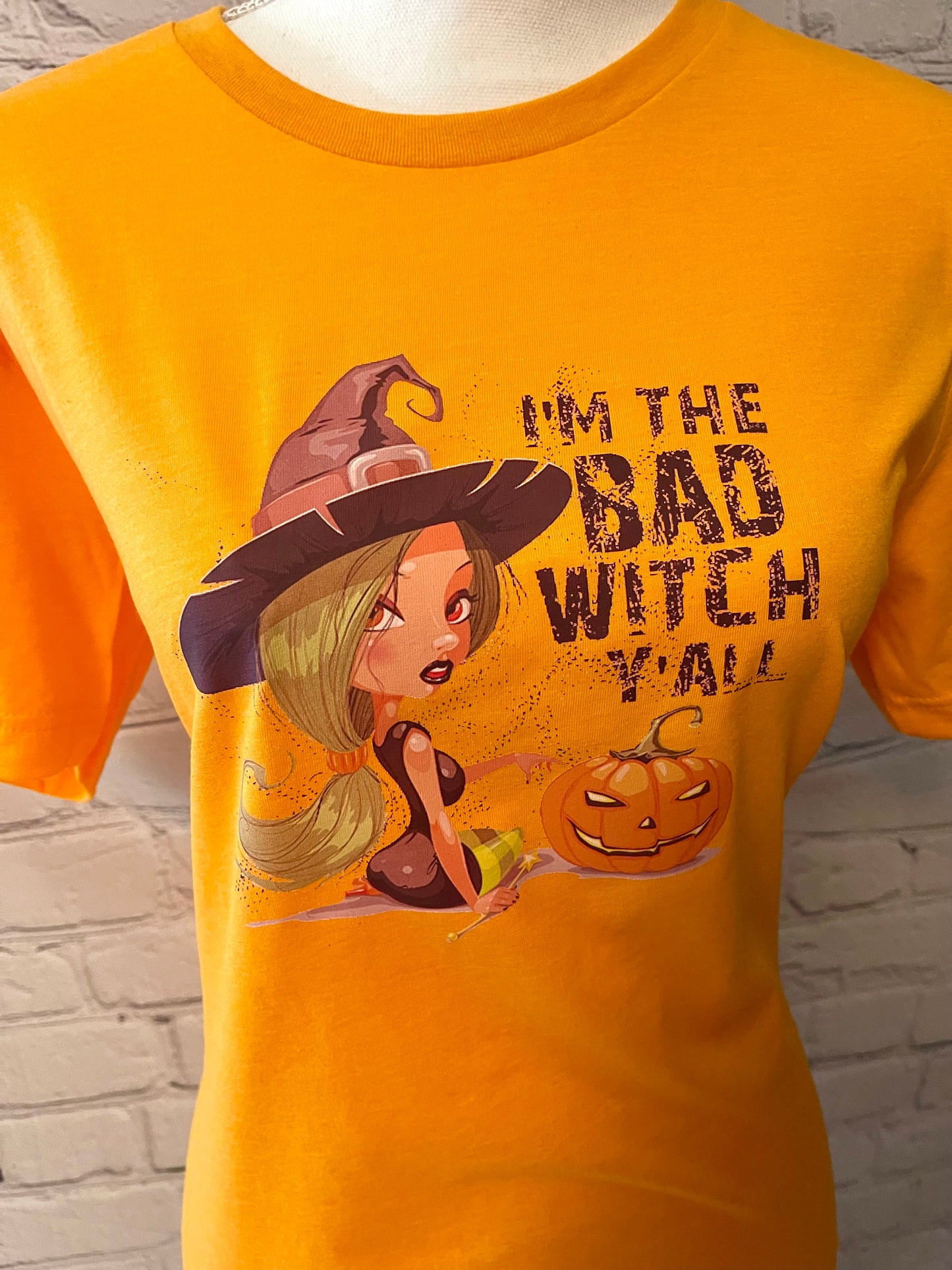 I’m The Bad Witch Y’all Halloween T-Shirt