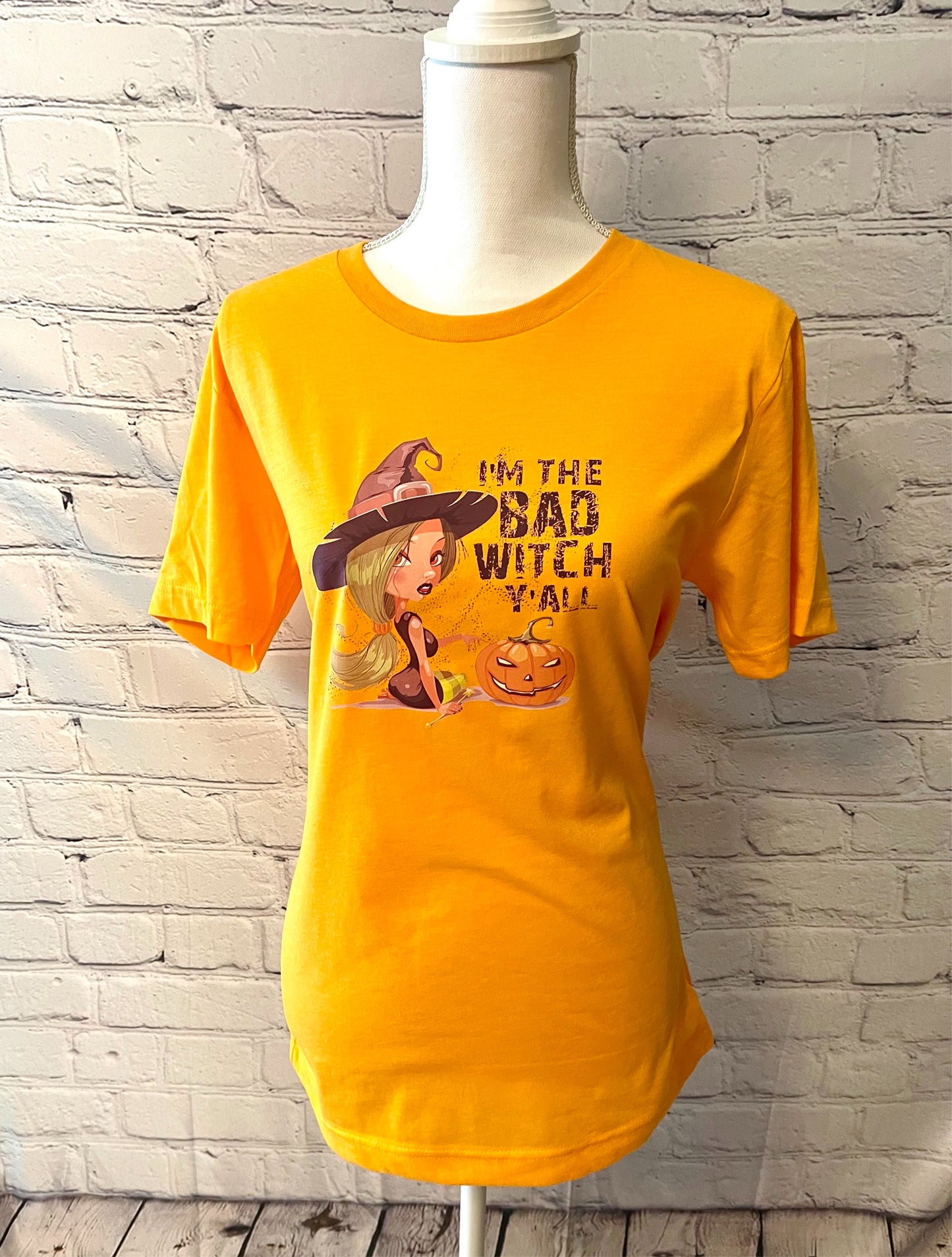 I’m The Bad Witch Y’all Halloween T-Shirt