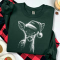 Reindeer Holiday Womens Sweatshirt