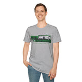 Striker Nation Outdoors Logo T-Shirt — Green Outdoorsmen Graphic Tee