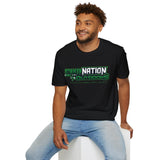 Striker Nation Outdoors Logo T-Shirt — Green Outdoorsmen Graphic Tee