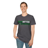Striker Nation Outdoors Logo T-Shirt — Green Outdoorsmen Graphic Tee