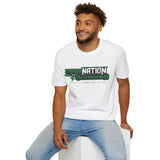 Striker Nation Outdoors Logo T-Shirt — Green Outdoorsmen Graphic Tee