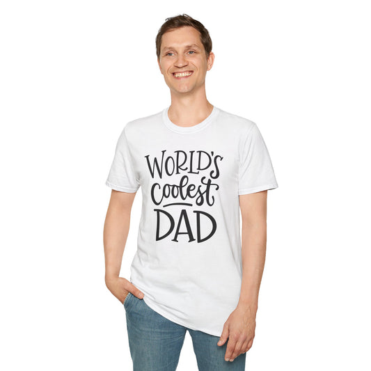 World's Coolest Dad T-Shirt, Father's Day, Birthday, Gifts for Dad, Gifts for him