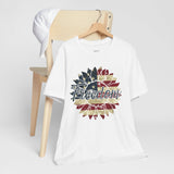 Freedom Sunflower Red, White and Blue T-Shirt