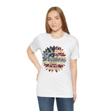 Freedom Sunflower Red, White and Blue T-Shirt