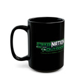 Striker Nation Outdoors Black Coffee Mug 15oz  Tribute to Heroes, LEOs & Vets