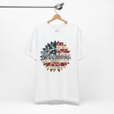 Freedom Sunflower Red, White and Blue T-Shirt