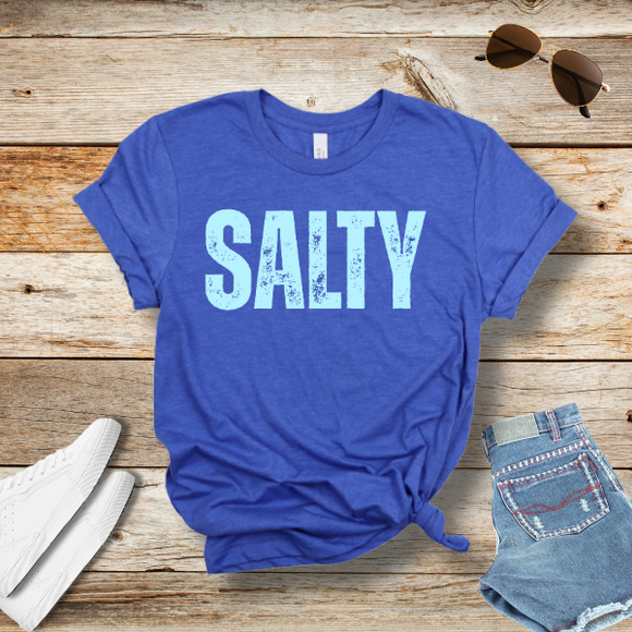 Salty Graphic T-Shirt – Bold Summer Tee for Beach Days, Lake Life, and Sassy Vibes