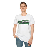 Striker Nation Outdoors Logo T-Shirt — Green Outdoorsmen Graphic Tee