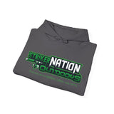 Striker Nation Outdoors Hoodie — "Fishing with Heroes, LEDs, and Vets" Outdoor Fishing Pullover