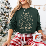 Christmas Tree Holiday Sweatshirt, Christmas Gift