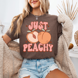 Just Peachy - Women's Casual Short Sleeve T-shirt