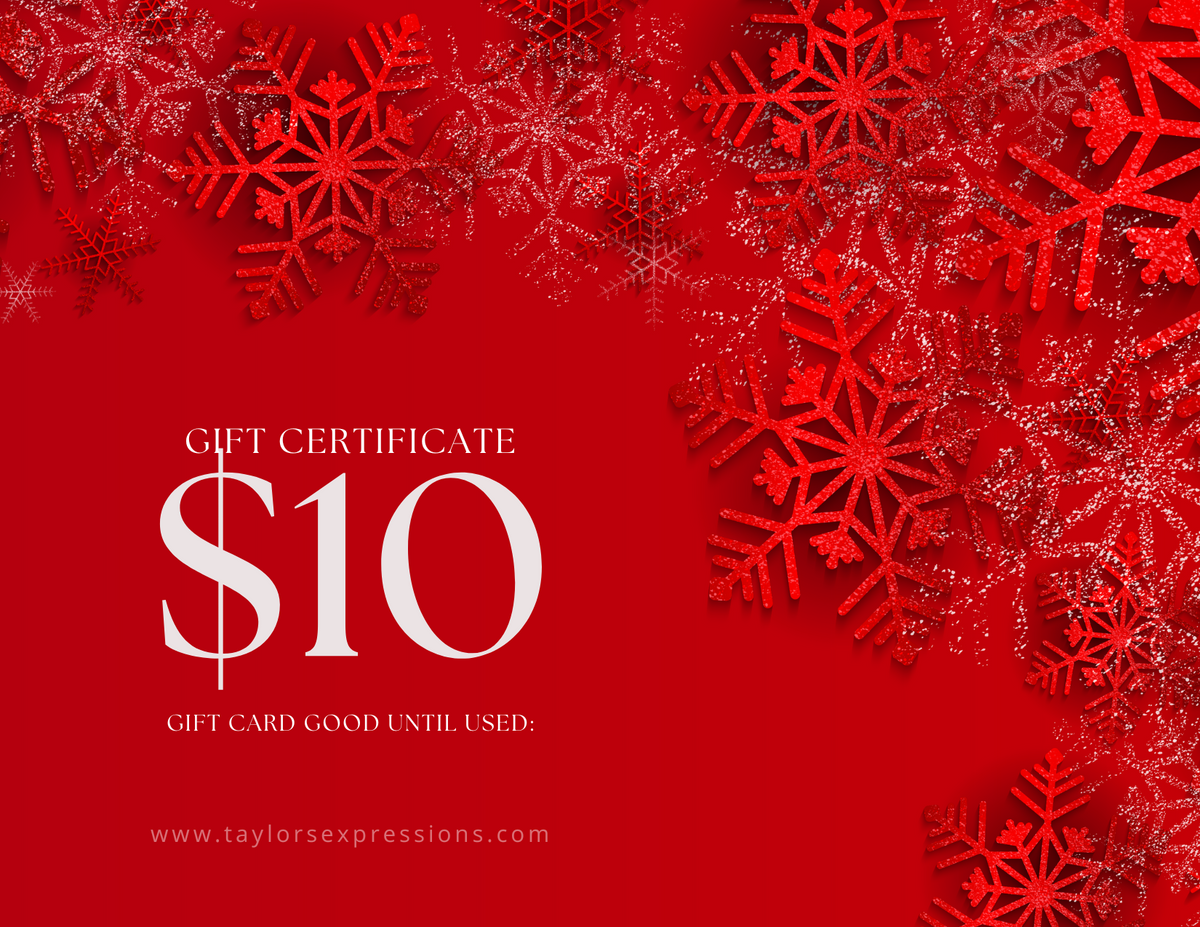 Taylor's Expressions Gift Card