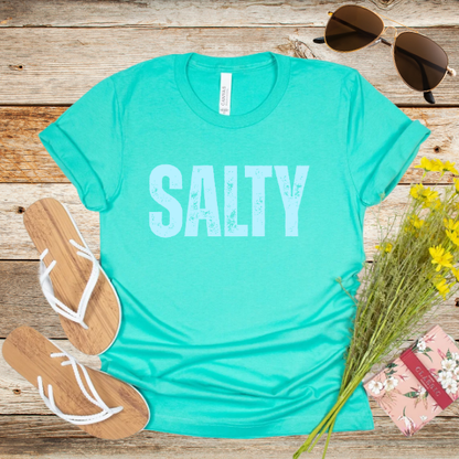 Salty Graphic T-Shirt – Bold Summer Tee for Beach Days, Lake Life, and Sassy Vibes