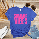 Summer Vibes T-Shirt – Bright Graphic Tee for Beach Days, Pool Parties & Vacay Style