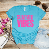 Summer Vibes T-Shirt – Bright Graphic Tee for Beach Days, Pool Parties & Vacay Style
