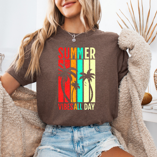 Summer Vibes Unisex Short Sleeve Tee
