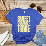 Sweet Summer Time T-Shirt – Cute & Colorful Graphic Tee for Beach Days, Pool Parties & Vacay Vibes