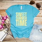 Sweet Summer Time T-Shirt – Cute & Colorful Graphic Tee for Beach Days, Pool Parties & Vacay Vibes