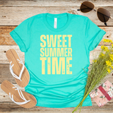 Sweet Summer Time T-Shirt – Cute & Colorful Graphic Tee for Beach Days, Pool Parties & Vacay Vibes