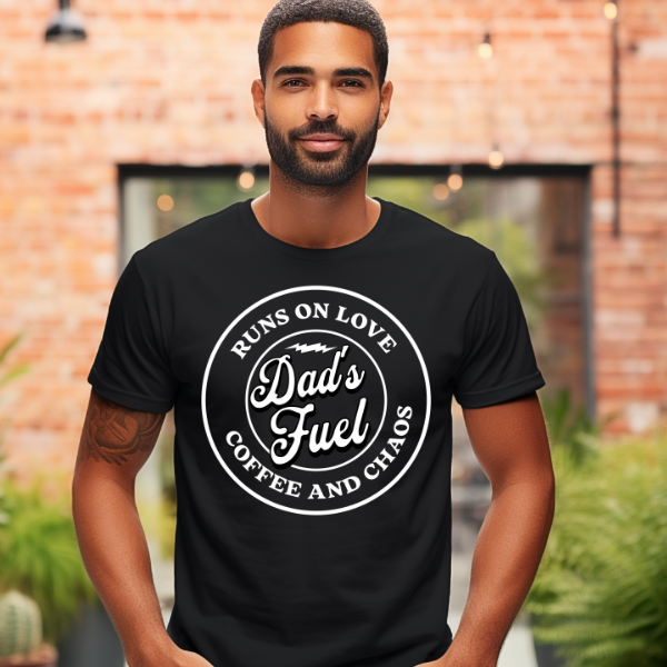 Coffee Lovers Dad T-Shirt.  Father's Day Gift for Men