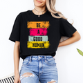 Be A Good Human Unisex Softstyle T-Shirt - Inspirational Graphic Tee for Casual Wear