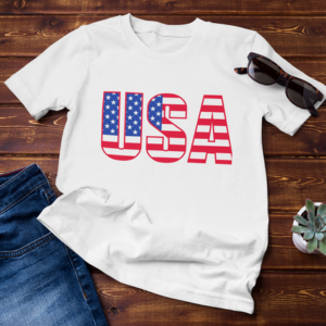 USA Patriotic Graphic Tee