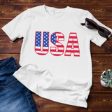 USA Patriotic Graphic Tee