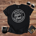 Coffee Lovers Dad T-Shirt.  Father's Day Gift for Men