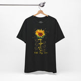 Faith, Hope and Love Sunflower Graphic Tee