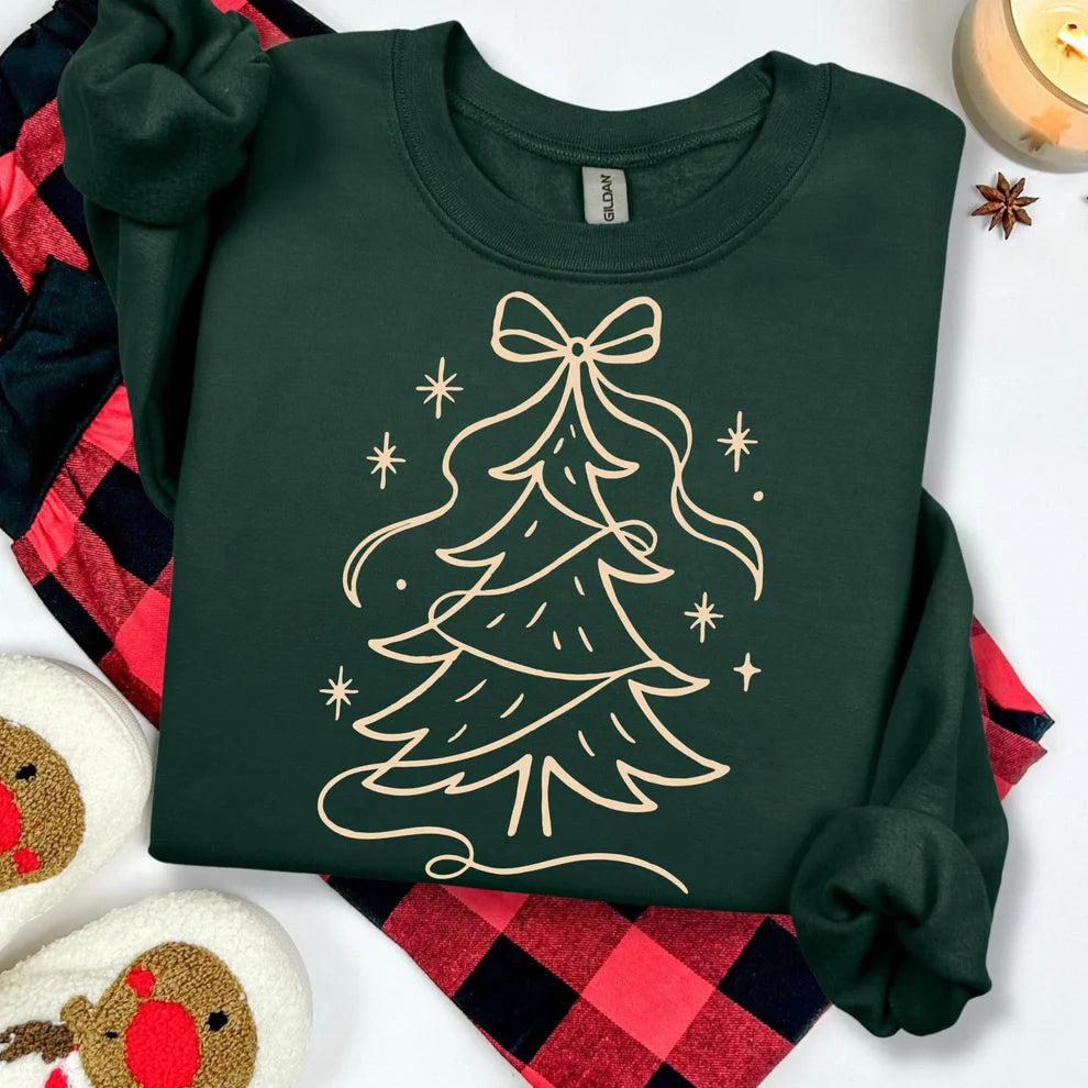 Christmas Tree Holiday Sweatshirt