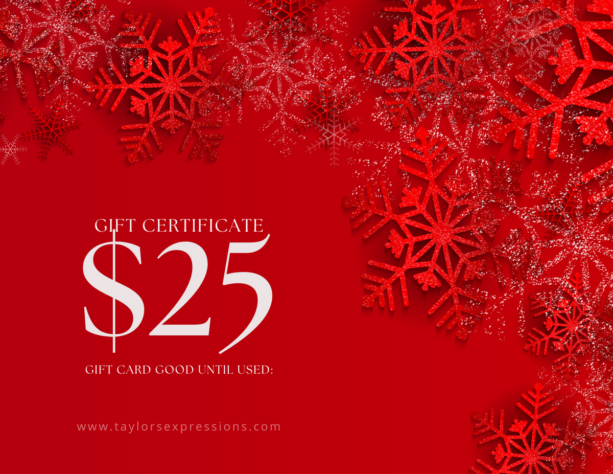 Taylor's Expressions Gift Card