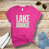 Lake Junkie Unisex Tee | Summer Vibes T-Shirt | Outdoor Adventure Shirt | Gift for Lake Lovers | Casual Wear for All Occasions