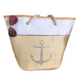 Large Anchor  Canvas Tote Bag