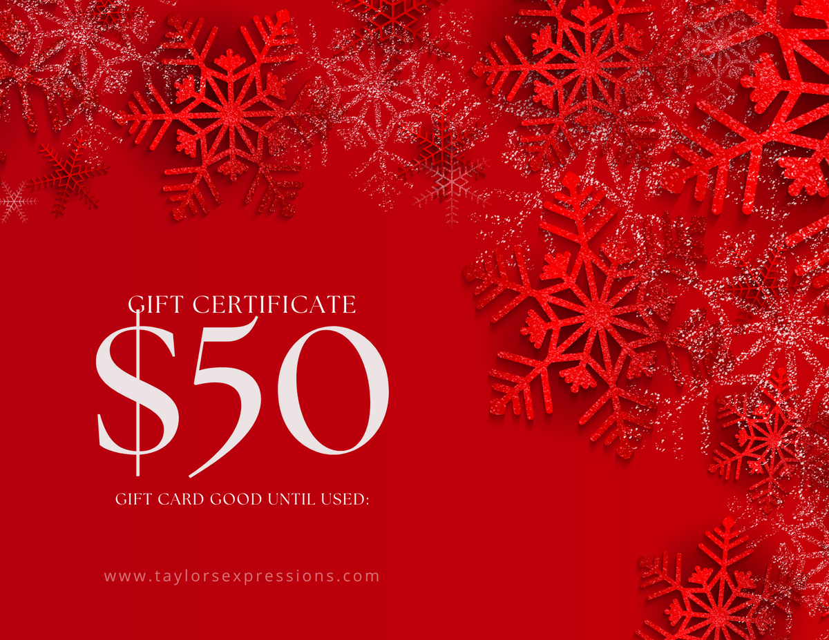Taylor's Expressions Gift Card