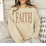 Faith Sweatshirt, Faith Casual Sweatshirt, Ebrace Your Faith Sweatshirt