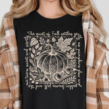 Fall Pumpkin Comfort Colors T-Shirt, Fall T-shirt, Fall Vibes, Pumkin Tee