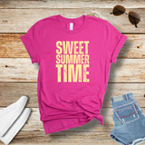 Sweet Summer Time T-Shirt – Cute & Colorful Graphic Tee for Beach Days, Pool Parties & Vacay Vibes
