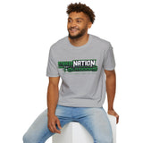 Striker Nation Outdoors Logo T-Shirt — Green Outdoorsmen Graphic Tee