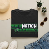 Striker Nation Outdoors Logo T-Shirt — Green Outdoorsmen Graphic Tee