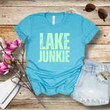 Lake Junkie Unisex Tee | Summer Vibes T-Shirt | Outdoor Adventure Shirt | Gift for Lake Lovers | Casual Wear for All Occasions