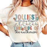 Jolliest Black Friday Shopper, Funny T-Shirts, Humorous Black Friday T-Shirt