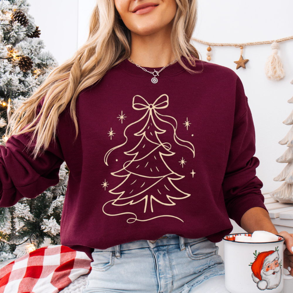 Christmas Tree Holiday Sweatshirt