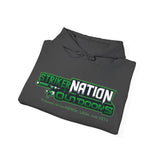 Striker Nation Outdoors Hoodie — "Fishing with Heroes, LEDs, and Vets" Outdoor Fishing Pullover